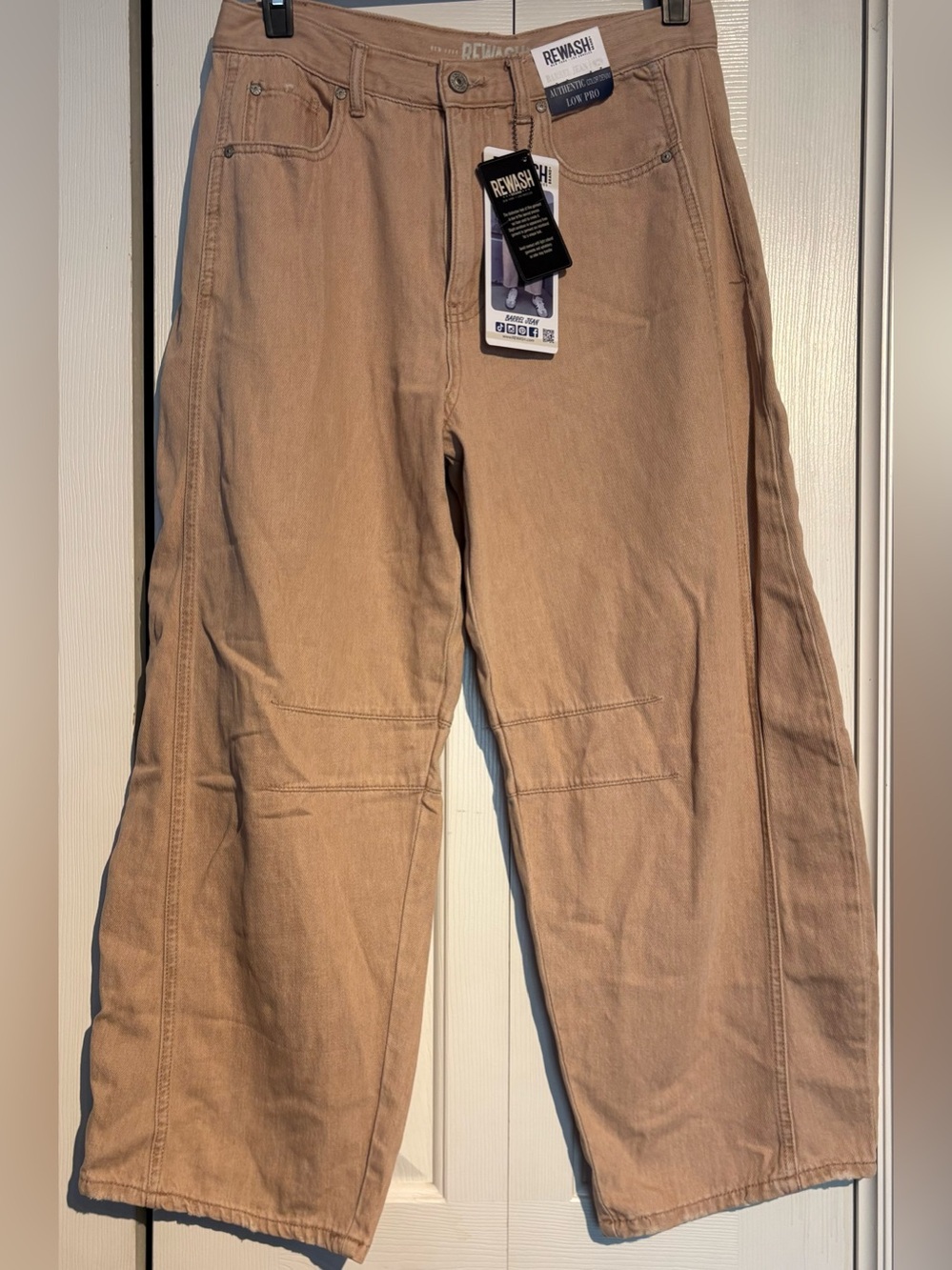 Rewash Tan Barrell Jeans
